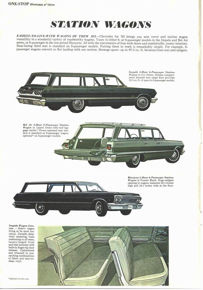 1963 Chevrolet Brochure Page 15